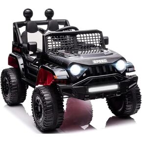 12V Ride On Car, Electric Cars for Kids Car, Ride on Toys w/3 Speeds Adjustable Equipped with Music, Parent Remote Control, Spring Suspension, AUX Port Gifts for Kids-Purple