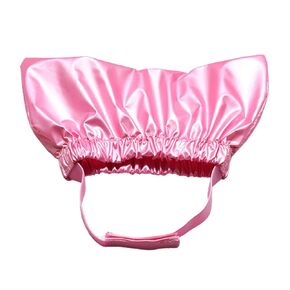 Pink Cat Shower Caps, Cat Shower Cap Shower and Bath Supplies Pet Bath Accessories Prevent Water in Pet Ears Headgear Waterproof, Bathing for Dog Bonnet Apparel and Accessories