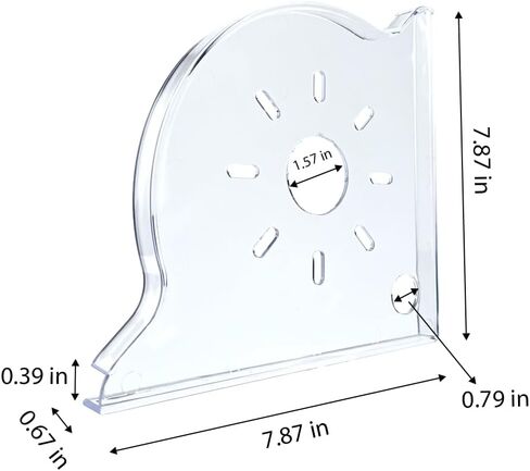 2 PCS Aquarium Corner Shelf مع حامل النبات ، يجلس على حافة الخزان ، مثالية للنباتات المائية ، ديكور خزان الأسماك وملحقاتها ، تناسب معظم الخزانات ، خاصةً مقابل 20 جالونًا أو أكبر (أبيض) in Kuwait
