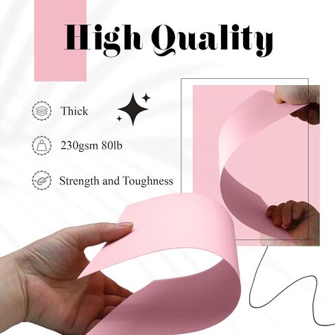 CARDSTOCK PACK 30 BACK BLANK بطاقات ثقيلة الأسهم PLINE 8.5x11 بوصة ورقة ورق سميكة للدعوات وبطاقات المعايدة والحرف اليدوية DIY و SCRAPBOOKING و TAGS و MANK Handmade Card in Kuwait