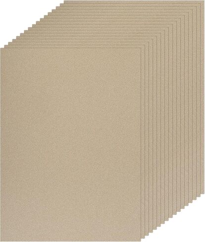 Meccanixity 25 ورقة ورقة بريق أسود ، 8 "x11" ورقة وميض ، 250GSM بطاقة أحادية الجانب لحرف DIY ، سكرابوكينغ ، زينة الحفلات ، الدعوات in Kuwait