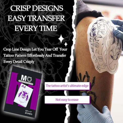 MO MOLONG TATTOTO PAPER 20 SHOTES TATTO in Kuwait