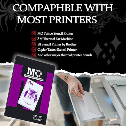 MO MOLONG TATTOTO PAPER 20 SHOTES TATTO in Kuwait