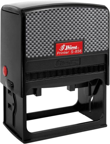 Shiny S-856 XX-Large Text Stamp - Customize Online up to 8 Lines of Text - Many Fonts - Choose from 15 Ink Colors in Saudi Arabia