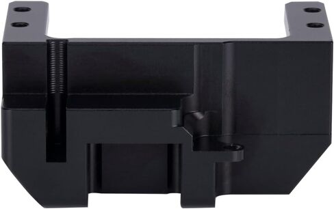 SCX10 III Servo Mount,Servo on Axle Mount, AR45P Portal Axle 4-Link Suspension for 1/10 RC Crawler Car SCX10 III Aluminum Alloy Upgrade Parts (Black) in Saudi Arabia