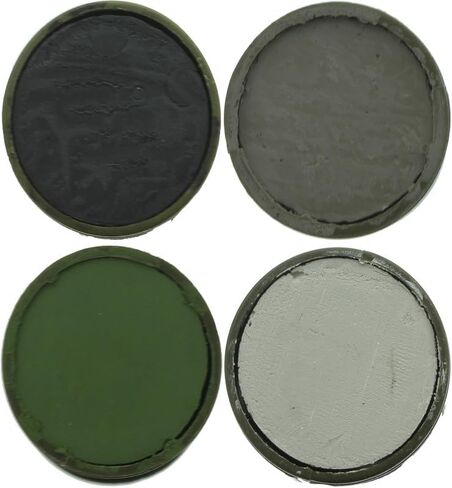 Camo Face Paint, NATO Camouflage Military Makeup Paint Sticks (3 Sticks - 6 Colors) in Saudi Arabia