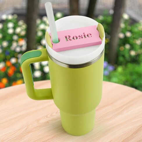 لوحات اسم مخصصة لـ Stanley Tumbler Cup -Custom Tag for 30 40 Osder Tumblers ، تخصيص علامة اسم Topper لـ Stanley Quencher H2.0 - إكسسوارات معرف كأس ستانلي المثالية (مقابل 20 أوقية 30 أوقية) in Kuwait