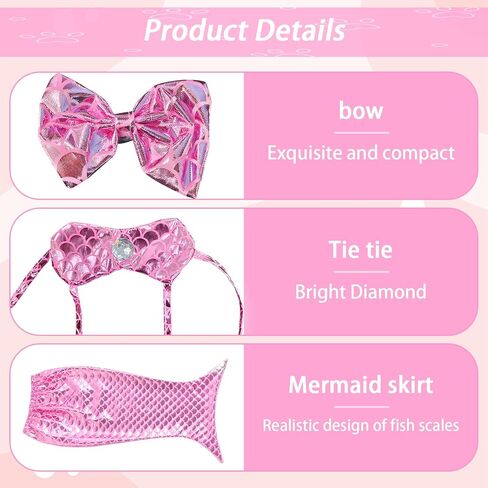 Cat Fishtail Costume, Pet Costume Suit, Puppy Kitten Fishtail Costume, Cat Holiday Dress Up in Kuwait