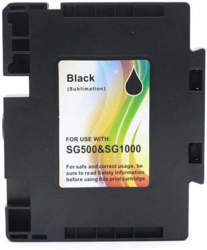 Sublimation Ink Cartridge No Serial Number for Compatible Use with SG500 and SG1000 Plug and Play with Chip(1SET) in Kuwait