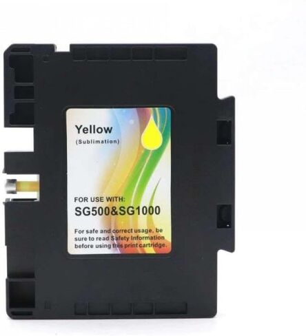 Sublimation Ink Cartridge No Serial Number for Compatible Use with SG500 and SG1000 Plug and Play with Chip(1SET) in Kuwait