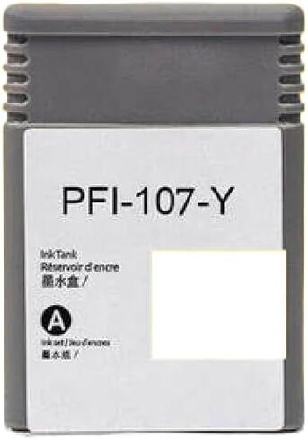 130ml Ink Cartridge PFI-107 Compatible with IPF 680 685 780 785 Pigment Ink(Matte Black) in Saudi Arabia