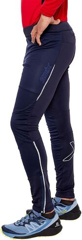Swix Men's Delda Light Softshell Nordic High-Intensity Skiing Winter Running Tights in Saudi Arabia