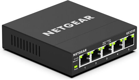 NETGEAR 48-Port Gigabit Ethernet Unmanaged Switch (GS348) - Desktop or Rackmount, Silent Operation in Saudi Arabia