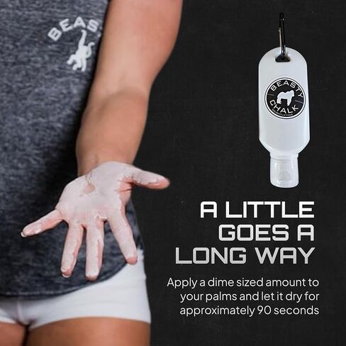 الطباشير السائل لرفع الأثقال والتدريب المتقاطع والجمباز والرياضة. اثنان 1.5 أوقية. زجاجات الضغط. كلها طبيعية أو على أساس IPA. in Kuwait