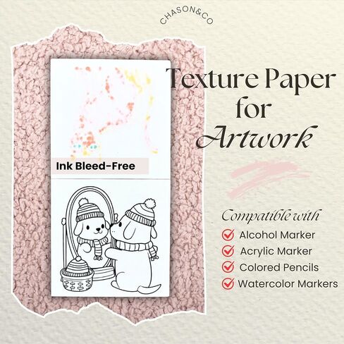 Chason & Co Mini Colorning Book الكبار - كتب التلوين الصغيرة للبالغين | فن جريء وسهل ، لطيف للمراهقين والنساء تخفيف الإجهاد | 50 صفحة × 3 حزمة حجم السفر + صفحة واقي نزيف (دافئ) in Saudi Arabia