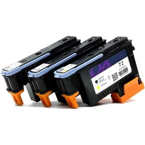 [1x HP72 Printhead] Original Remanufactured Head Available for T1100 T1120 T1200 T1300 T2300 T610 T770 T790 C9380A C9383A C9384A(Hp72 M and C x1)