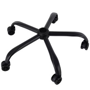 Frassie Office Chair Base Replacement with Wheels, Heavy Duty 2500LBS Metal Stool Chair Base, 28 inch Universal Desk Chair Base Replacement Part (Black)