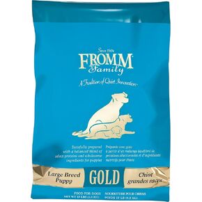 Fromm Large Breed Puppy Gold Premium Dry Dog Food - Dry Puppy Food for Large Breeds - Chicken Recipe - 30 lb