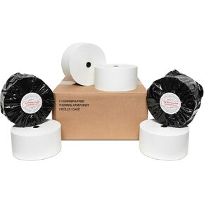 Nautilus Hyosung Halo - 3 1/8" x 815' Heavy Thermal Paper (8 Rolls)