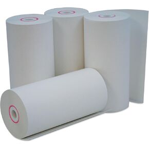 Universal - Single-Ply Thermal Paper Rolls, 4 3/8quot; X 127 Ft, White, 50/Carton