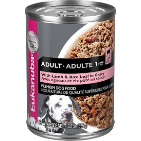 EUKANUBA Adult Mixed Grill Chicken & Beef Dinner in Gravy Canned Dog Food, 12.5 Ounce Cans (Pack of 12)