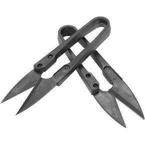 Tbest Other Sewin Ebroidery Plies 2 Pcs Pack Black Sall Yarn Scissors Thread Scissoror Household Use Sewin Ebroidery