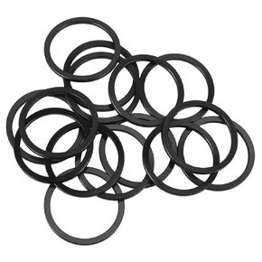 Yosoo Aluminum Alloy 15pcs Bike Bottom Bracket Gasket Easy to Install and Remove RedBlack (Yosoo17rcdm498y-12)