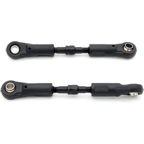 RC Car Adjustable Pull Rod Linkages, Spare Parts Tie Rod Set for RC Vehicle
