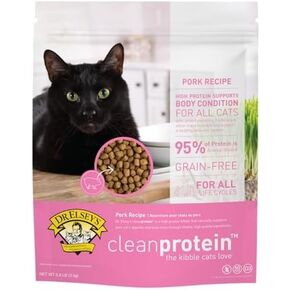 Dr. Elsey's cleanprotein Pork Cat Kibble 2lb. Bag
