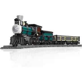 dOvOb TH10 Steam Train Building Kit with Train Track, Collectible Steam Locomotive Engineering Toys Set for Kids and Adult (560 PCS)
