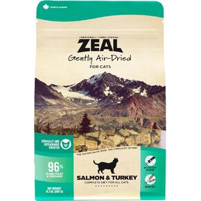 ZEAL Canada Air-Dried Cat Food Chicken Recipe - High Protein, Natural Superfoods, Nutrient Rich, No Fillers, Grain Free, Complete & Balanced (Chicken, 14.1 oz)