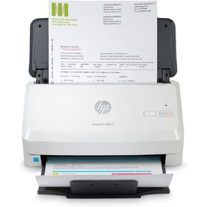 HP Scanjet Pro 2000 s2 Sheet-Feed Scanner (6FW06A), Light Grey, Small (Renewed)