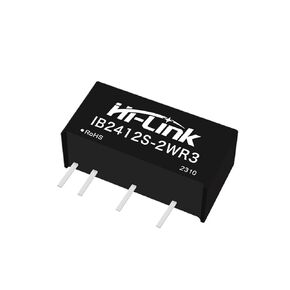 50pcs IB2412S-2WR3 2W 24V to 12V 166mA DC DC Converter Power Supply Intelligent Module Smart Home