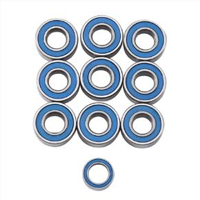 RC Repair Parts Compatible with Tamiya CW01 RC Car Upgrade Parts Accessories 10Pcs Sealed Bearing Kit