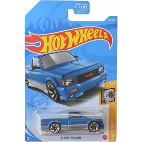 Hot Wheels '91 GMC Syclone, [Blue] 92/250 Turbo 3/5