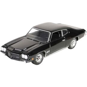 Collectibles Greenlight 37300-F Barrett-Jackson ‘Scottsdale Edition’ Series 13-1971 Pontiac GTO - Starlight Black (Lot #1030.1) 1/64 Scale Diecast