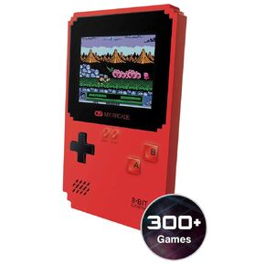 Pixel Classic Handheld Arcade Gaming Device - Red
