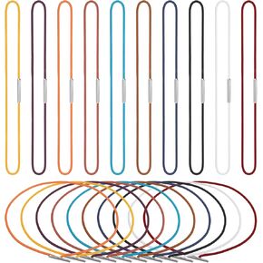 10 PCS Notebook نطاقات الربيع المرنة نطاقات مرنة للمسافرين القياسيين المسارين حلقة الإغلاق النطاق القفز على توصيل الإدراج الملاحظة من 6.3 "إلى 13.3" ملحق الارتفاع للتسافر مجلة