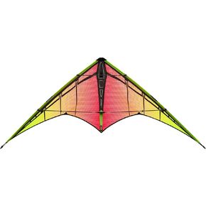 Prism Kite Technology JAZY Jazz 2.0 Dual-line Sport Kite, Infrared, Ready to Fly with Flying Lines, Wrist Straps, Winder, Instructions and Storage Bag