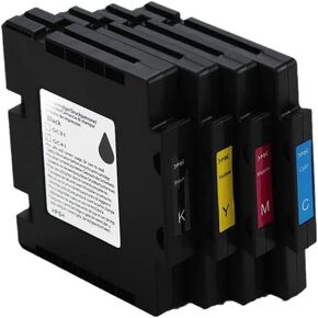 Winnerjet 2 Sets Sublimation Ink Cartridges Compatible with SG 2100N 2100 2010 2010L Compatible with Gel GC41 GC-41