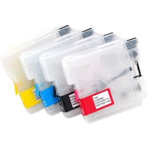 Refill Ink Cartridge Compatible with Multiple Printers Including MFC-J6490CW DCP-J165CN DCP-J385C DCP-535CN MFC-J670CD DCP-J585CW MFC-J410 MFC-J5890 DCP-J6690CW