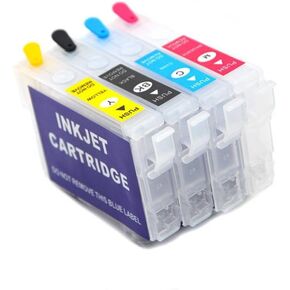 Empty Refill Ink Cartridge No Chip Compatible with Various Printer Models Including XP 101 201 204 211 214 401 411 102 202 225 3621 3641 7111 7211 7611 7621 7711 7721