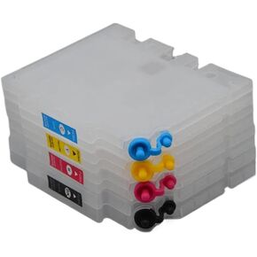 Refillable Ink Cartridge with ARC Chip Compatible with SG3100 SG2100 SG2010L SG7100 SG3110 SG3120SF SG3200 SG2200 Printers 4Color Version