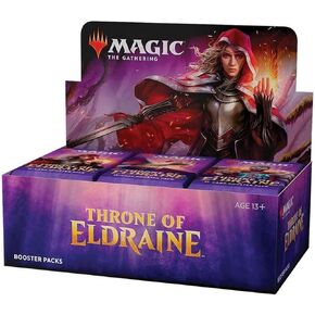 Magic: The Gathering Throne of Eldraine Booster Box | 36 Booster Pack (540 Cards) | Factory Sealed