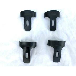 4 Cordless HANDSET Black Belt Clips PNKE1312