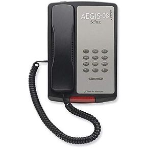 Cetis Hospitality Basic Phone, Black - Aegis-P-08 (BK)