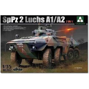 Takom Bundes SPPZ2 Luchs A1/A2 2-in-1 Model Kit (1/35 Scale)