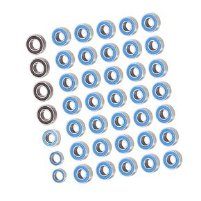 RC Praff Part for Tamiya 42PCS محمل مجموعة محمل مختومة بديلة رفع RC CAR MARGURED MOSTICALIS