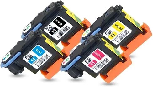 لـ HP 11 C4810A C4811A C4812A C4813A طباعة الرأس المتوافقة مع إعادة تصنيع HP 500 800 510 100 110 111 120 1000 1100 1200 (Cyan) in Kuwait