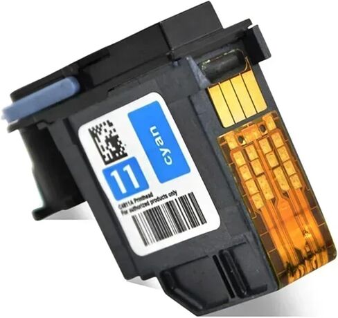 لـ HP 11 C4810A C4811A C4812A C4813A طباعة الرأس المتوافقة مع إعادة تصنيع HP 500 800 510 100 110 111 120 1000 1100 1200 (Cyan) in Kuwait